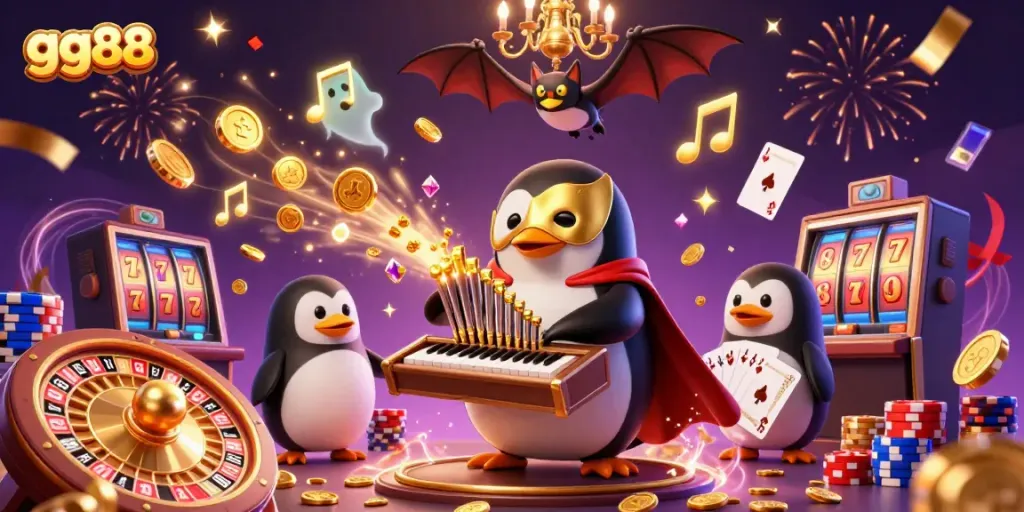 Experience the excitement at gg88 with dynamic casino games and winning moments illustrated in stunning 3D.